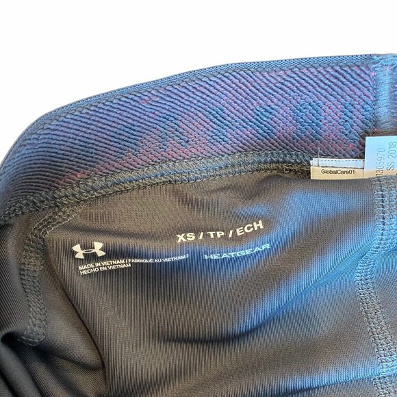 Under Armour 2 in 1 Shorts Women’s XS Heat Gear Running Compression Gray - Picture 6 of 6